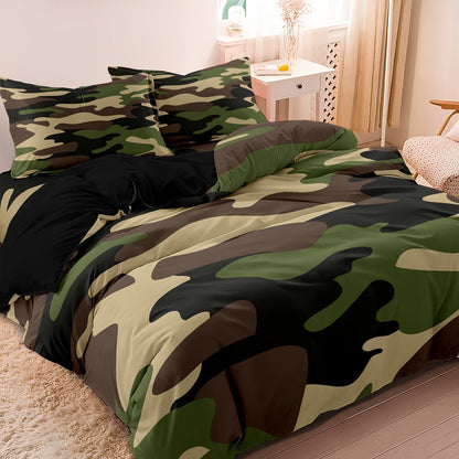 Tactical Camo Comforter Bed Set