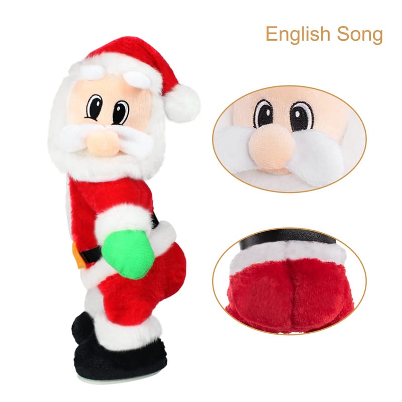 Fun Dancing Santa Claus Figure