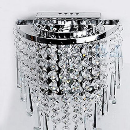 Luxury Glass Drop Crystal Wall Lights
