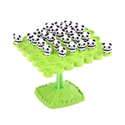 Cute Panda Balance Tree Figure