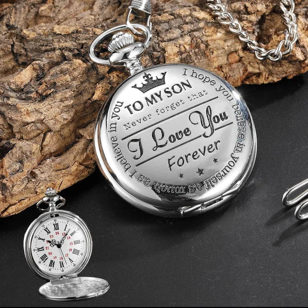 Classic Quartz Chain Watch for Men