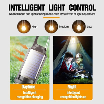 Portable Outdoor Solar LED Camp Lantern