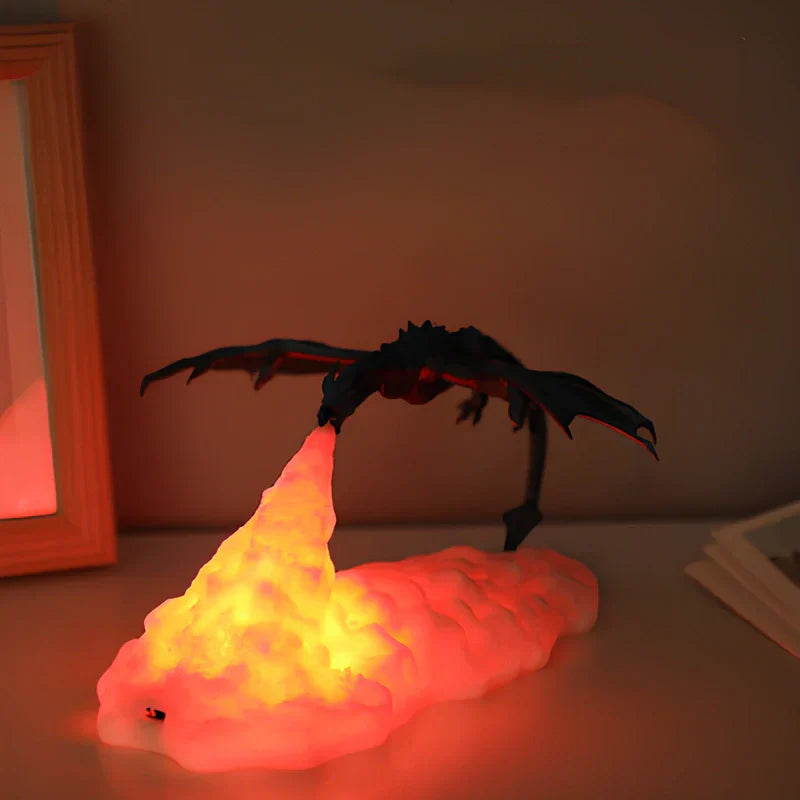 Colorful Dragon Table Lamp