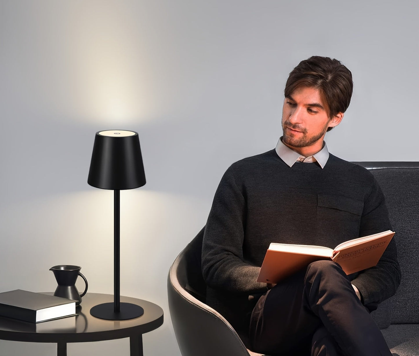Compact Battery Powered Desk Light Lamp