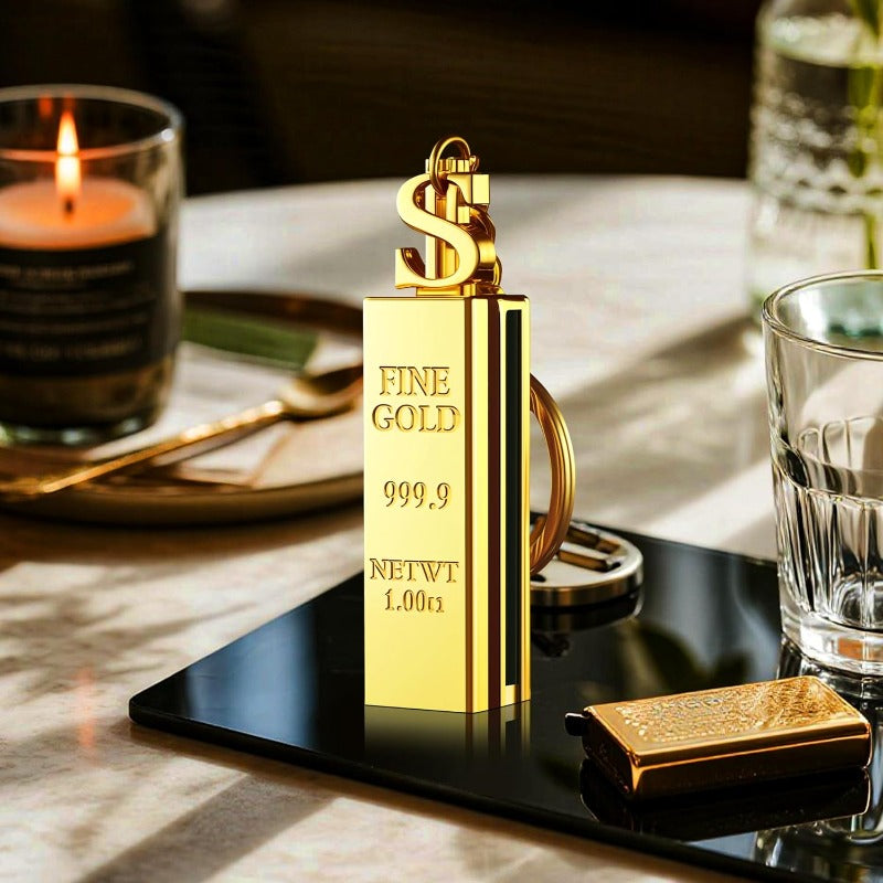 Luxury Gold Permanent Lighter Match - Fesara