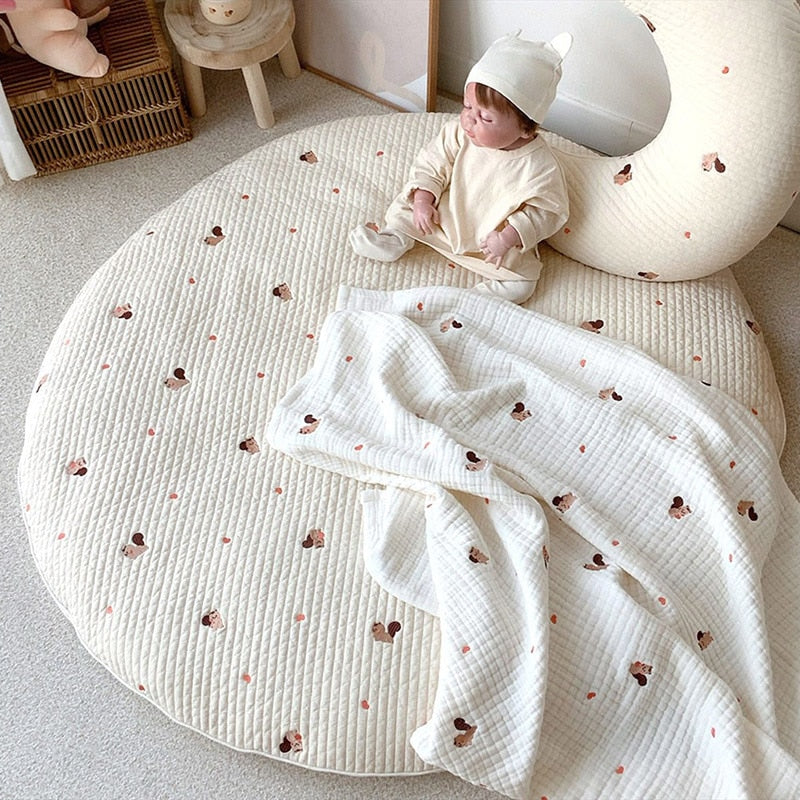 Cute Bear Baby Playmat