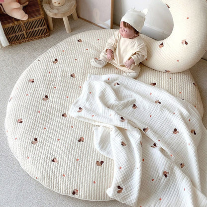 Cute Bear Baby Playmat