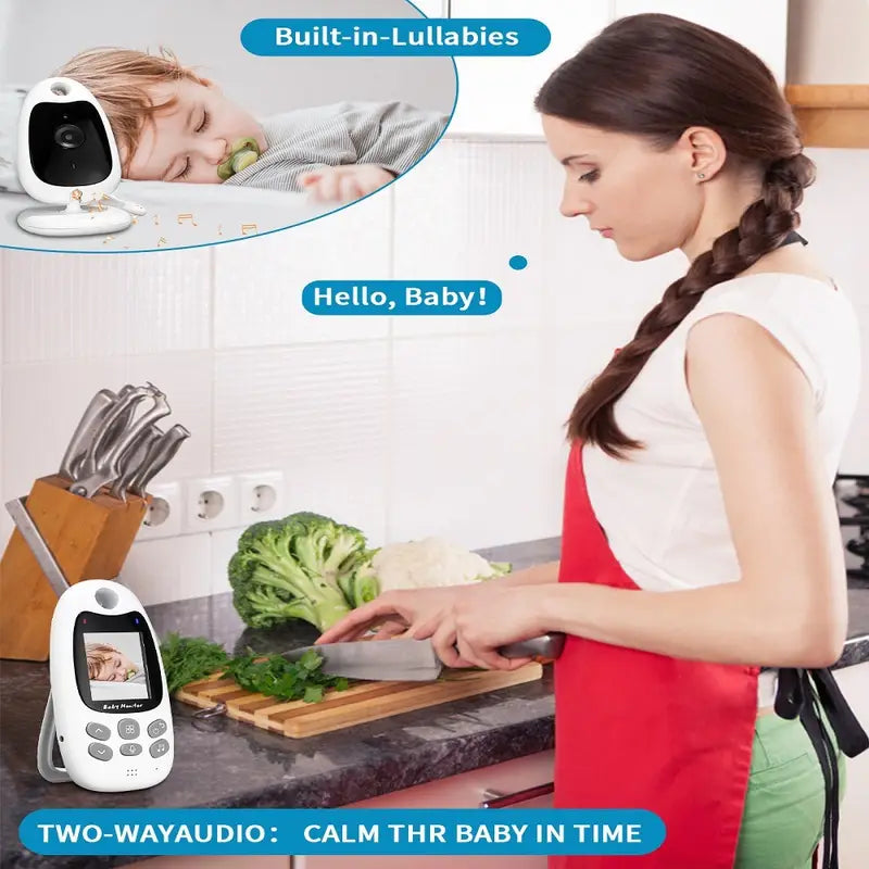 Baby Video Monitor with Night Vision and Two Way Audio