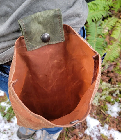 Waterproof Canvas Folding Harvest Bag with Strong Build - Fesara