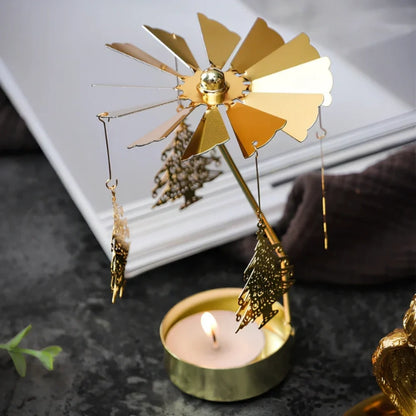 Rotating Candle Display Holder
