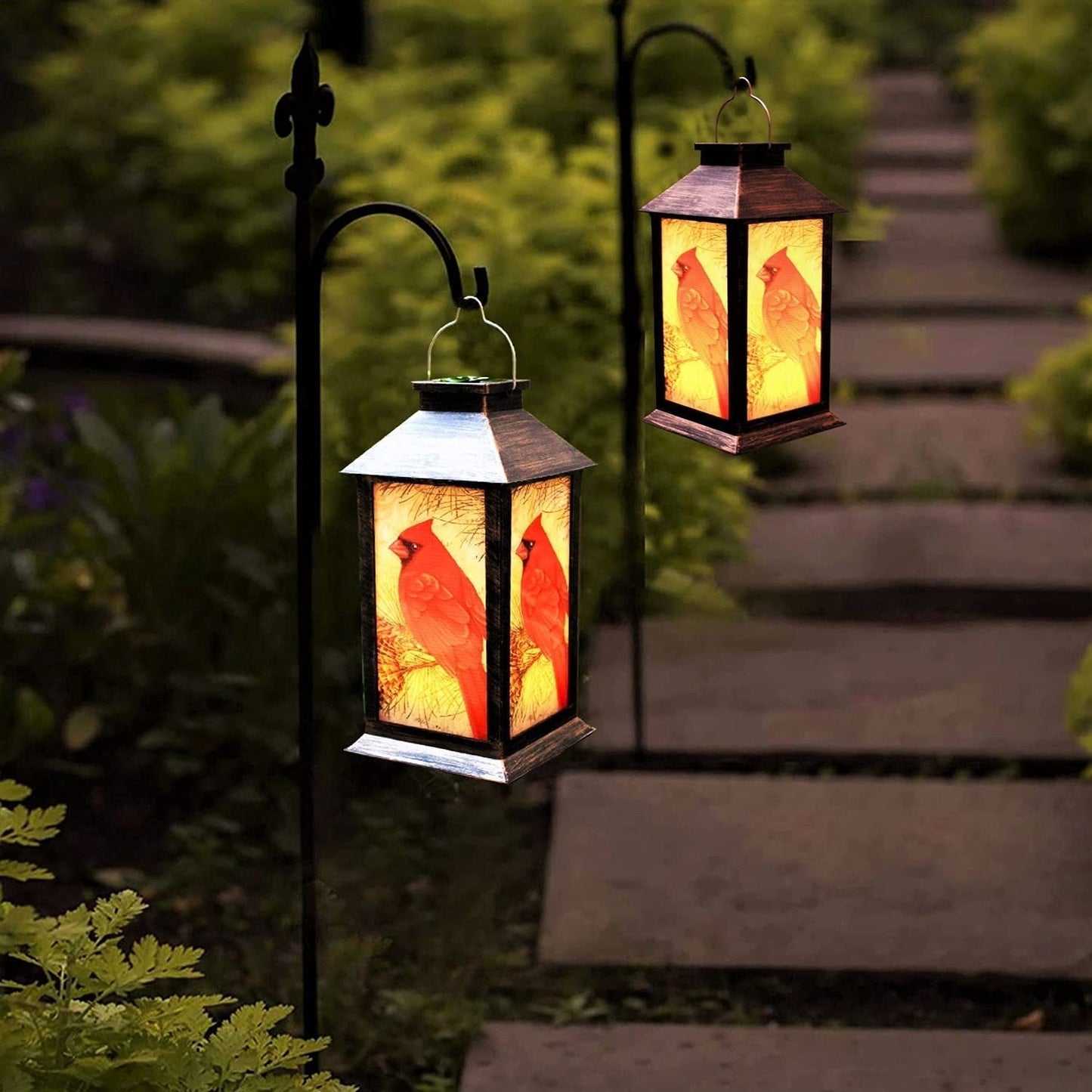 Red Glow LED Lamp Pendant