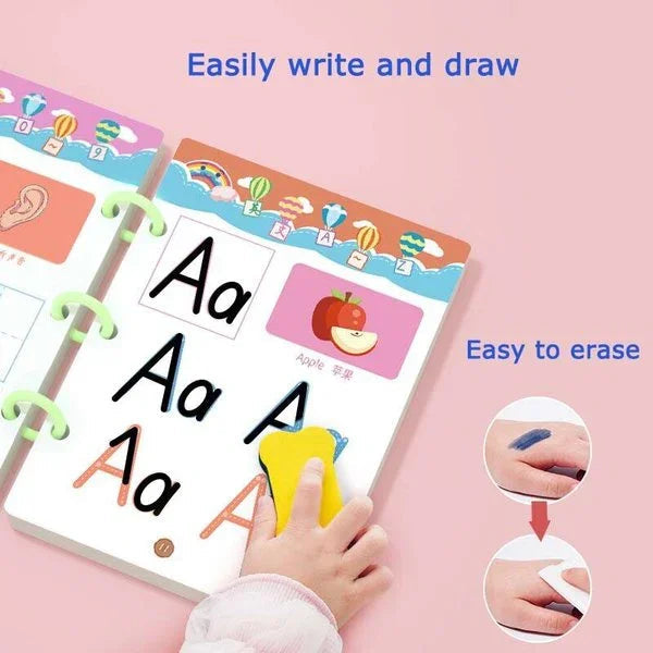 Fun Kids Activity Book for Learning and Drawing
