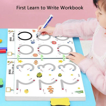 Fun Kids Activity Book for Learning and Drawing