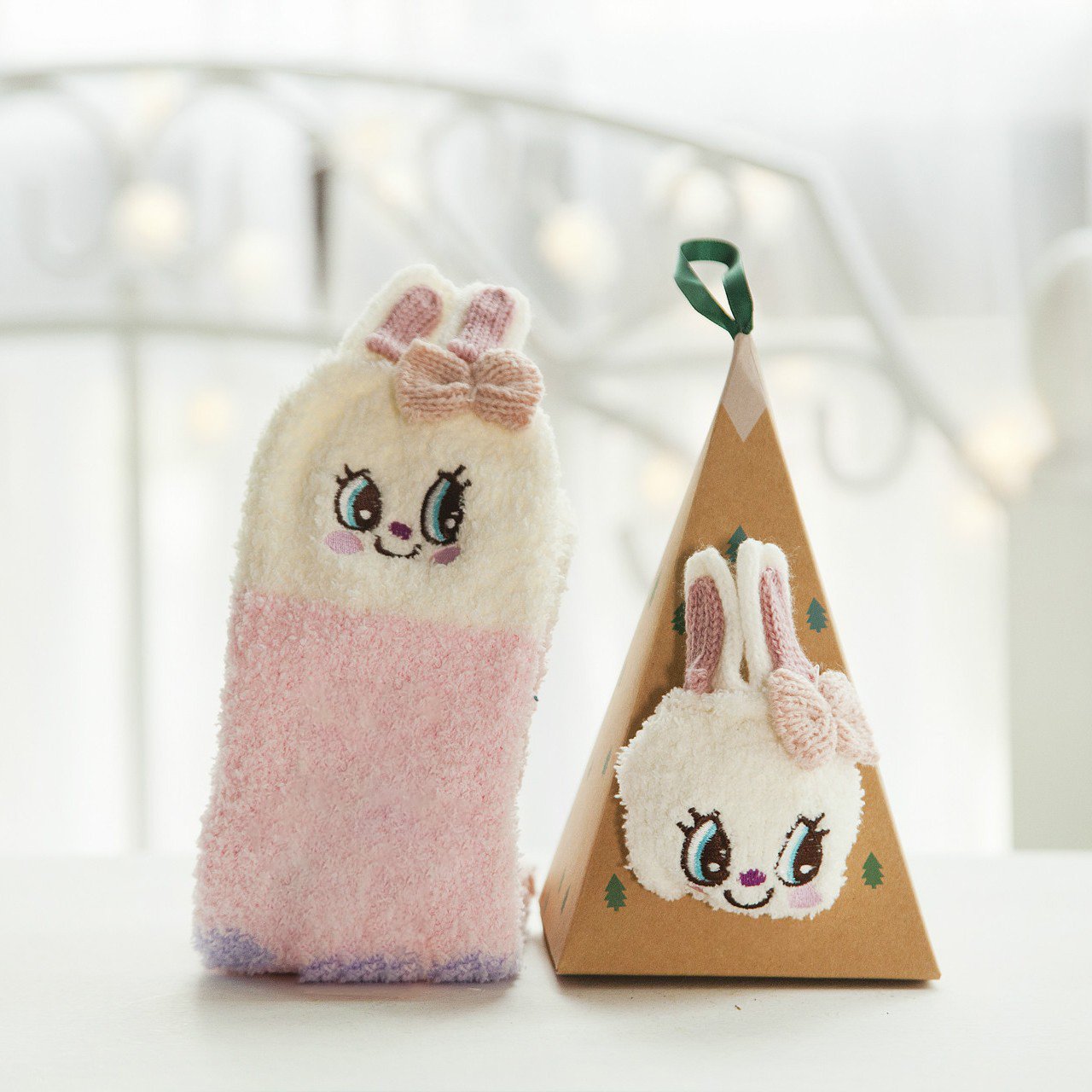Cozy Christmas Socks Gift Set Soft Plush Design