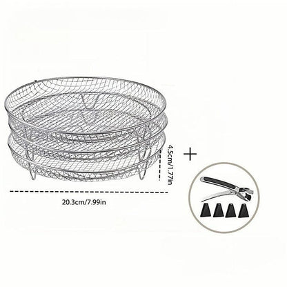 Space Saving 3 Tier Air Fryer Holder
