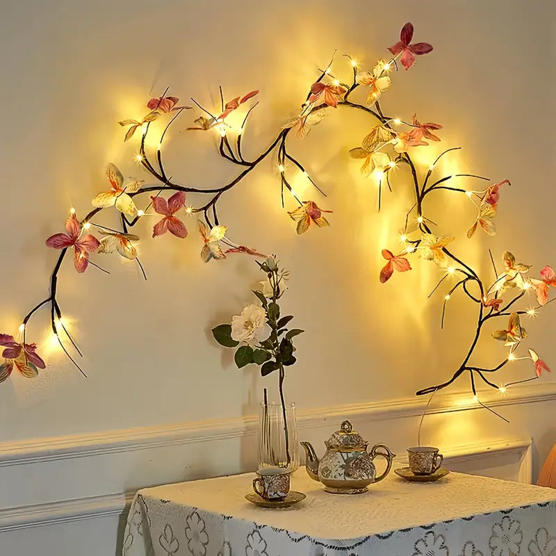 Colorful USB Fairy Light Tree with LED Branches - Fesara