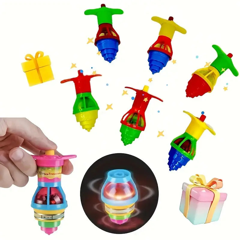 Colorful Spinning LED Top Toy