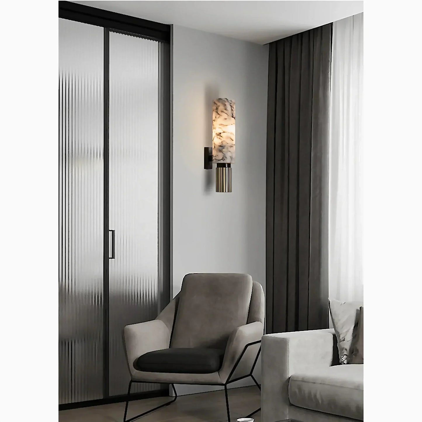 Elegant Marble Wall Light_fixture