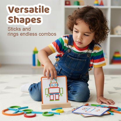 Interactive Kids Learning Blocks Toy Set