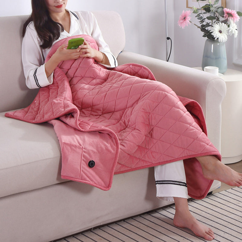 SoftHeat Portable Electric Throw Blanket