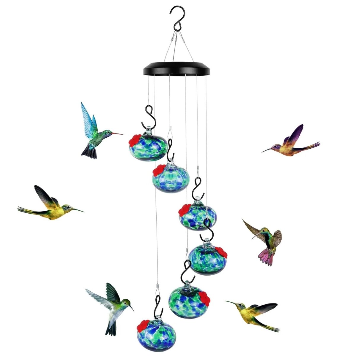 Colorful Hummingbird Garden Decoration