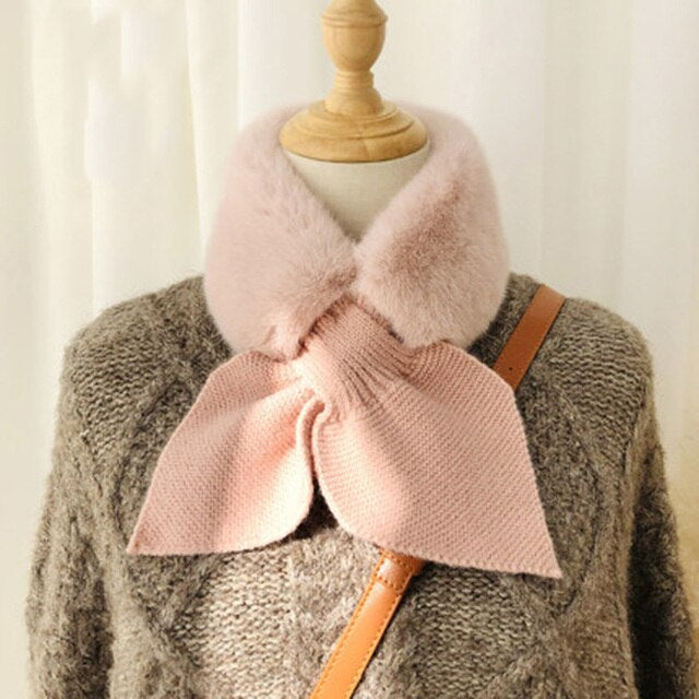 Soft Plush Fuzzy Winter Scarf