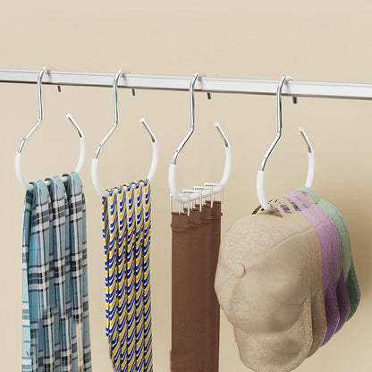 Space Saving Closet Organizers for Scarves & Hats - Fesara