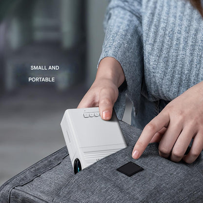 Portable HD Mini Projector for Home and Outdoor Use