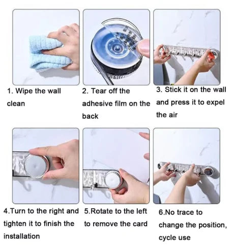 Strong GripMaster Hook - Easy to Use and Residue Free