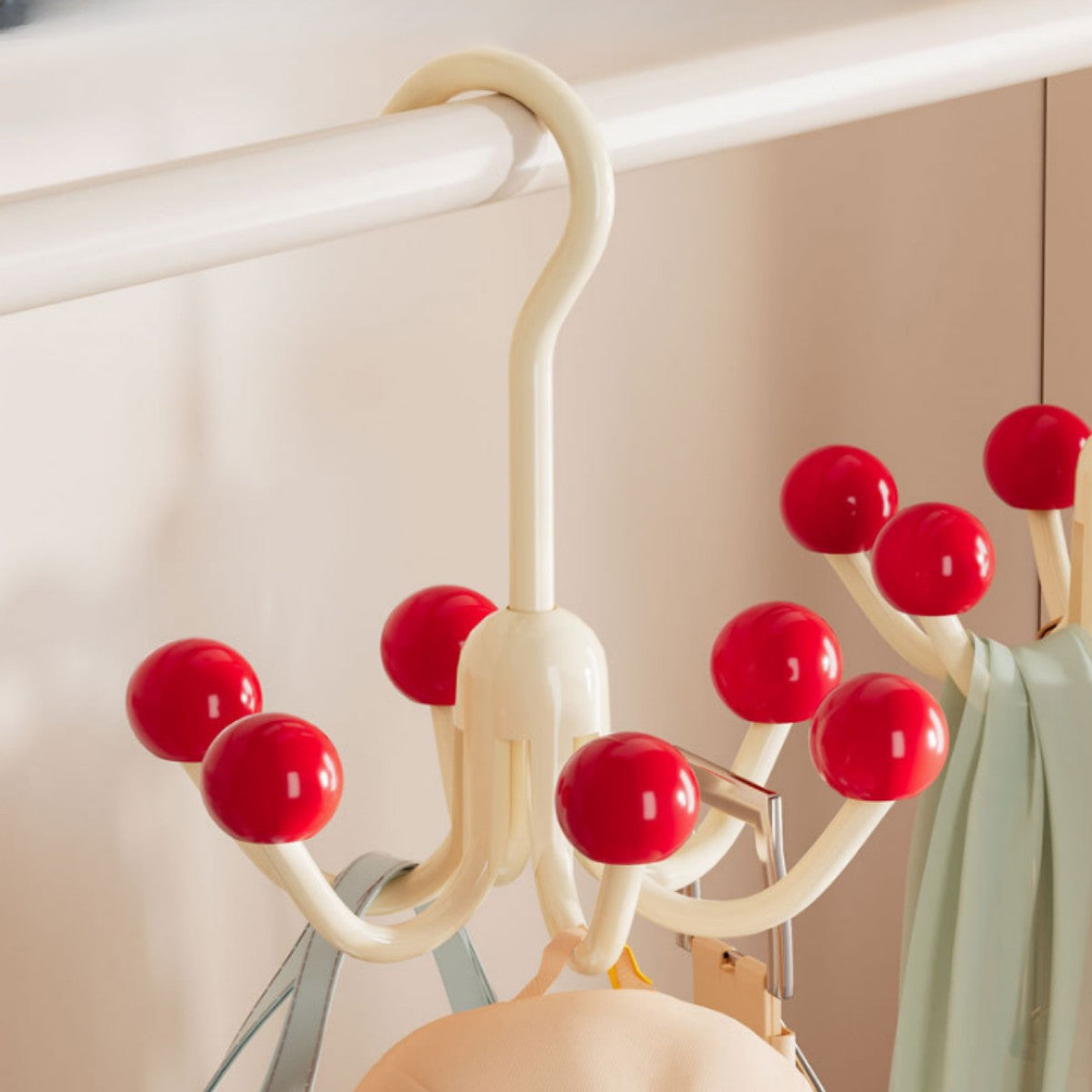 Fesara OrbitHook Organizer - Compact Wall Storage Solution