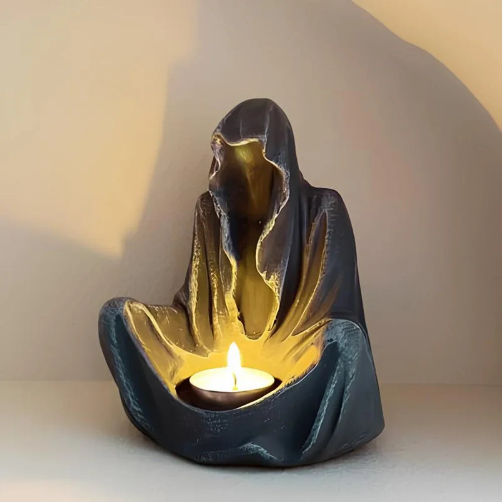 Elegant Metal Candle Stand