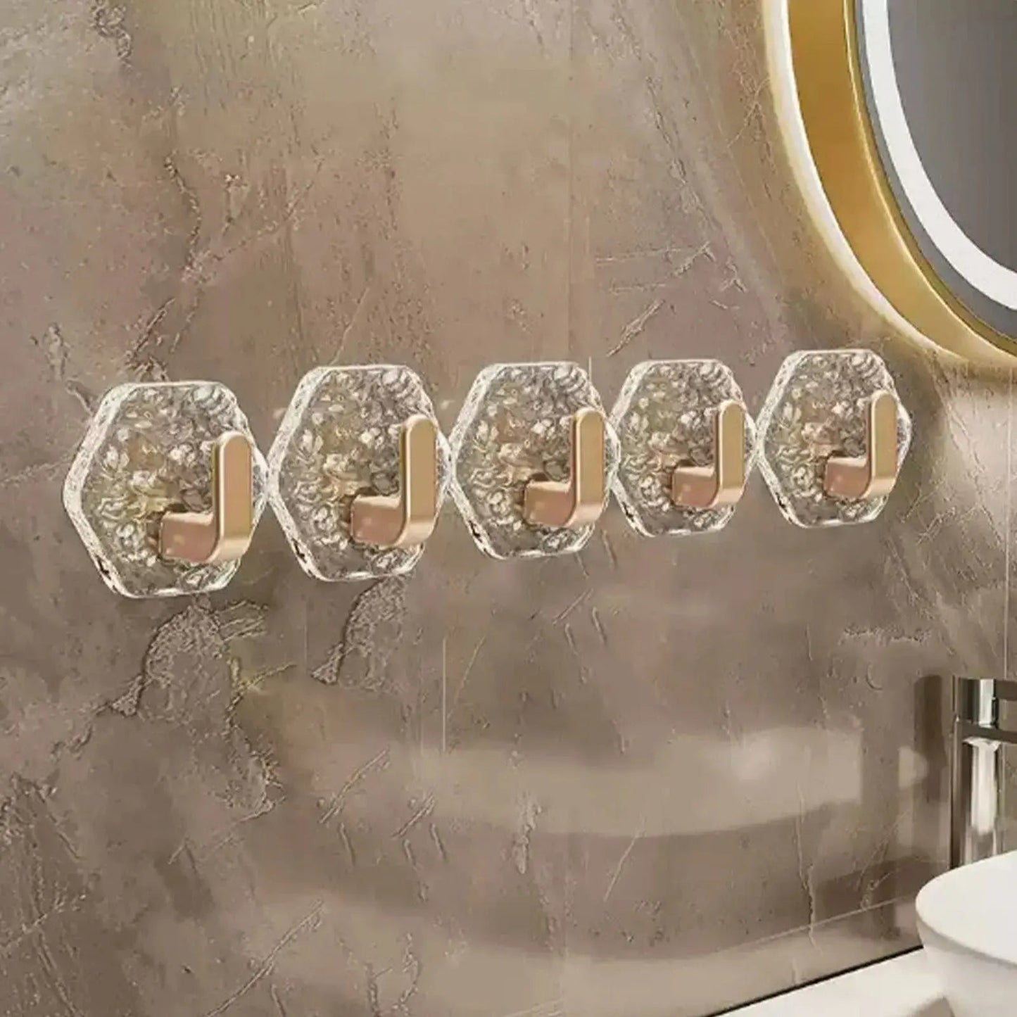 Stylish Gold Wall Hook