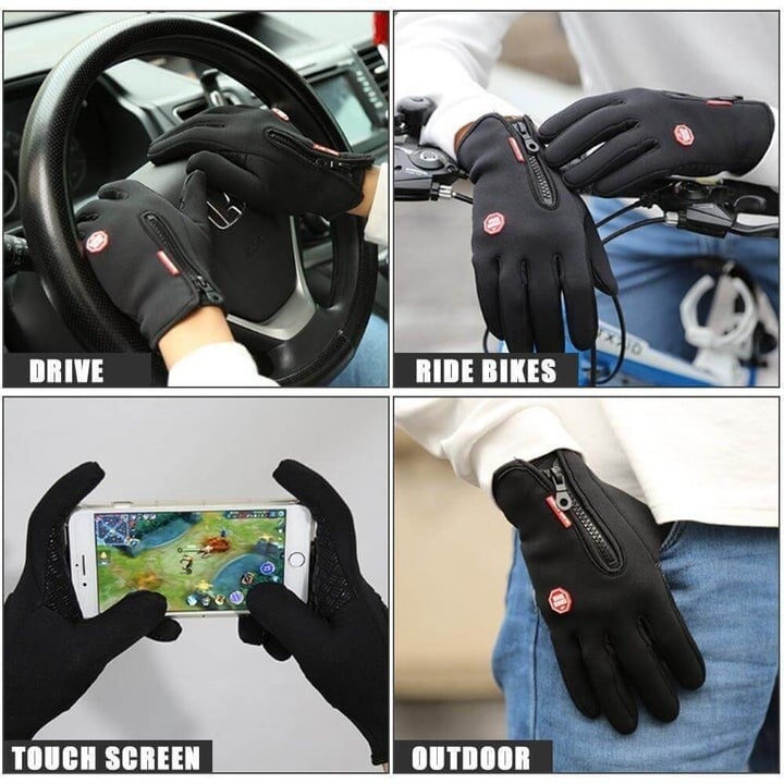 Warm Waterproof Insulated Winter Gloves