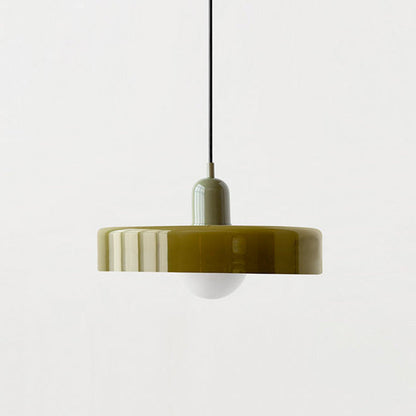Colorful Glass Pendant Lamp for Modern Dining Rooms