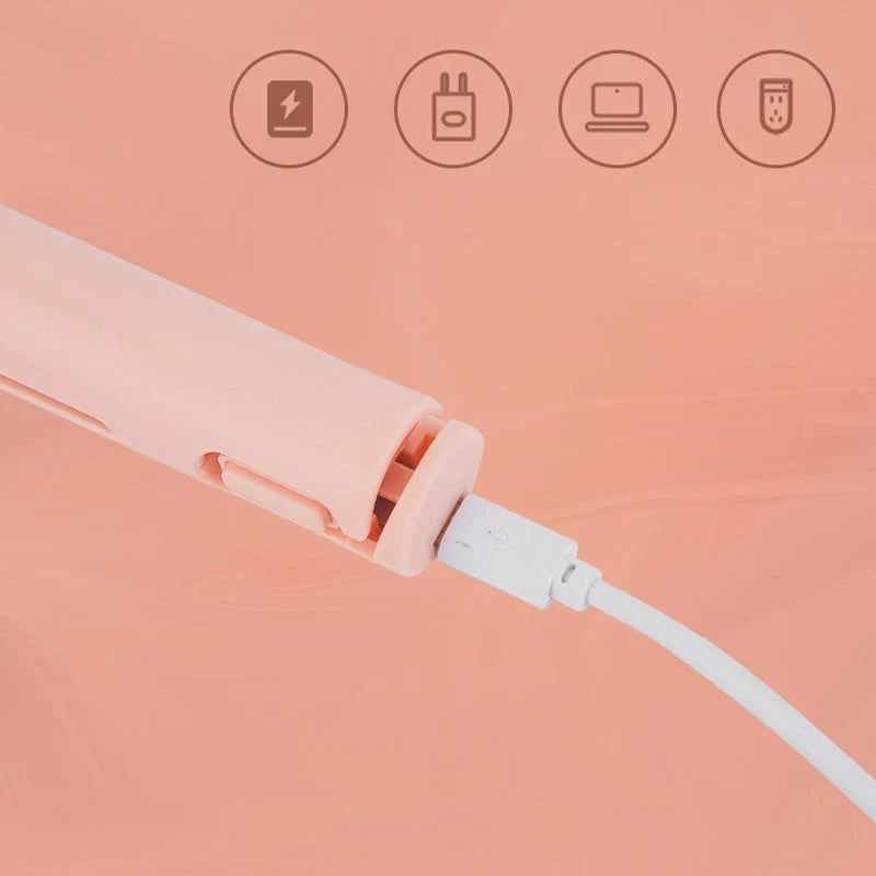 Portable Compact Curling Iron Set