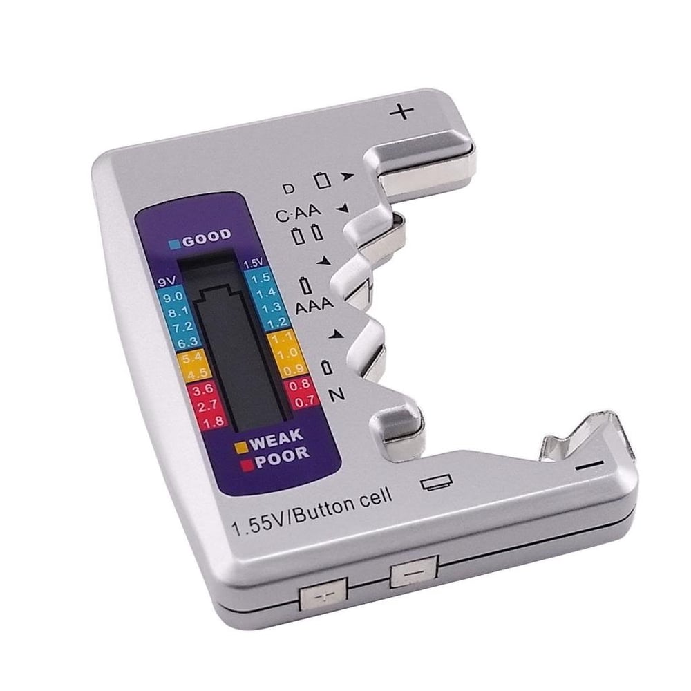 Portable Battery Tester Volt Checker Device