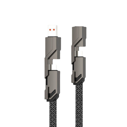 Premium 4-in-1 Braided Fast Charging Cable