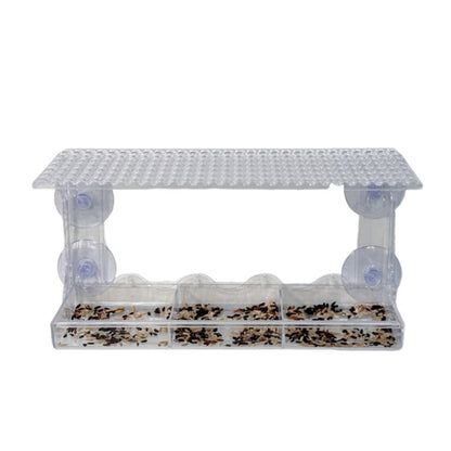 Easy Install Suction Cup Bird House with Clear Window