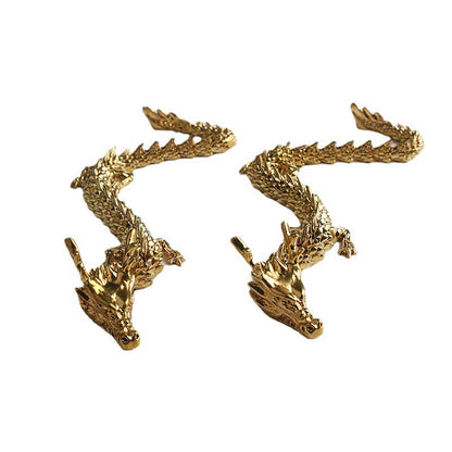Collectible Gold Dragon Figurine
