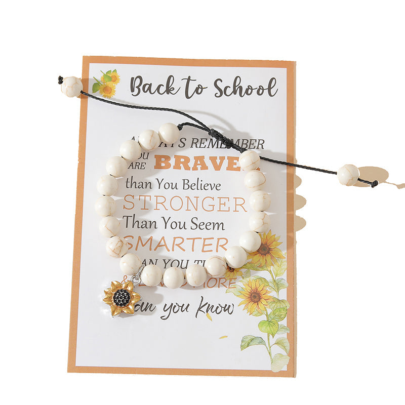 Yellow Flower Student Bracelet