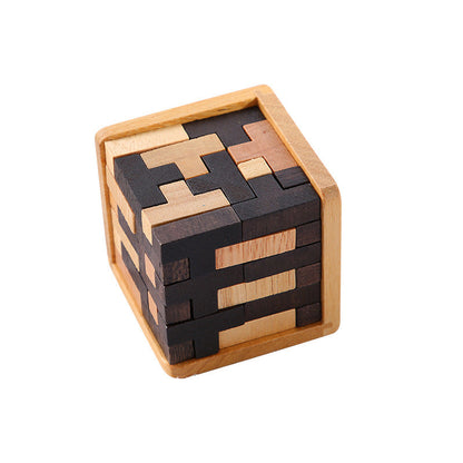 Classic Wooden Puzzle Brain Game