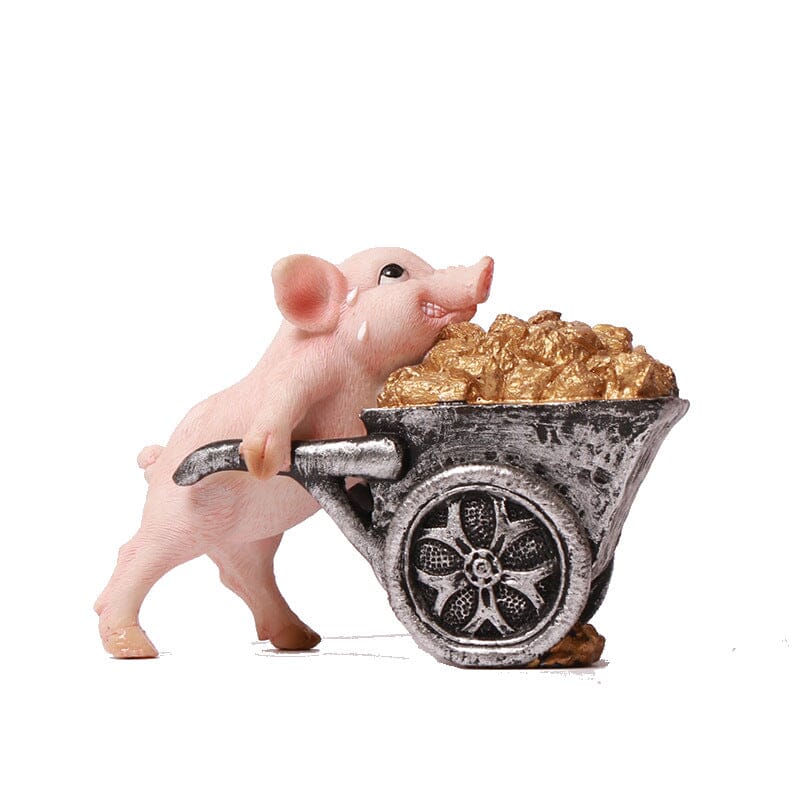 Adorable Pig Figurine Decoration