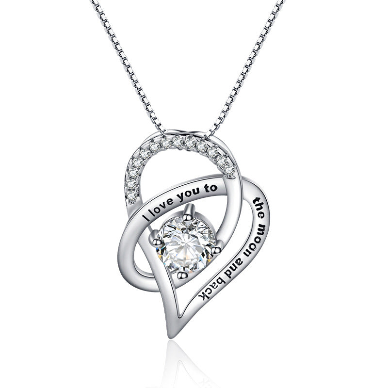 Personalized Heart Mom Necklace - Fesara