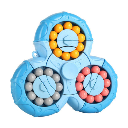 Cool 2-in-1 Rotating Puzzle Cube