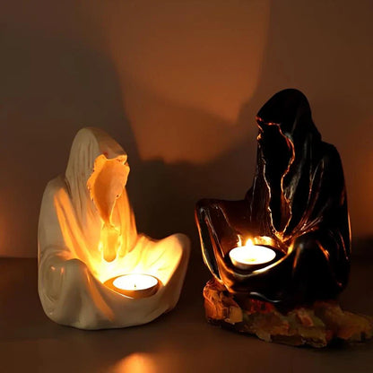 Elegant Metal Candle Stand
