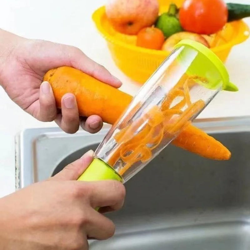 Easy Vegetable Peeler with Storage Container