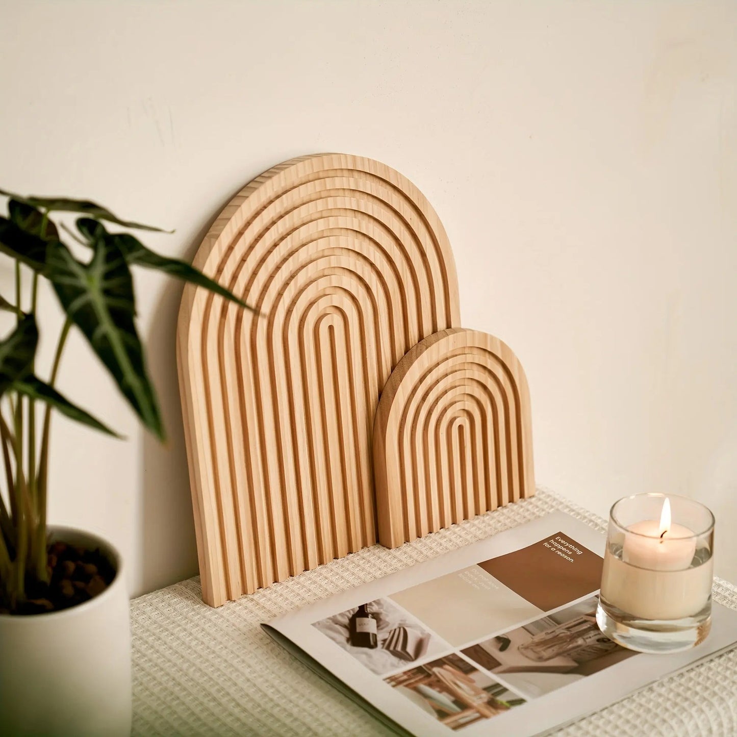 Rustic Wooden Arch Decor