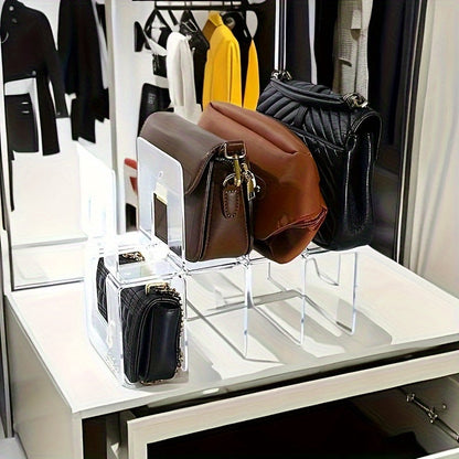 Practical Storage Bag Organizer with Strong Plastic Inserts