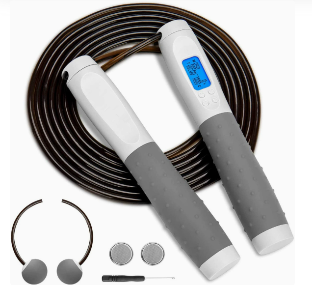 Smart Digital Jump Rope with Fitness Tracker