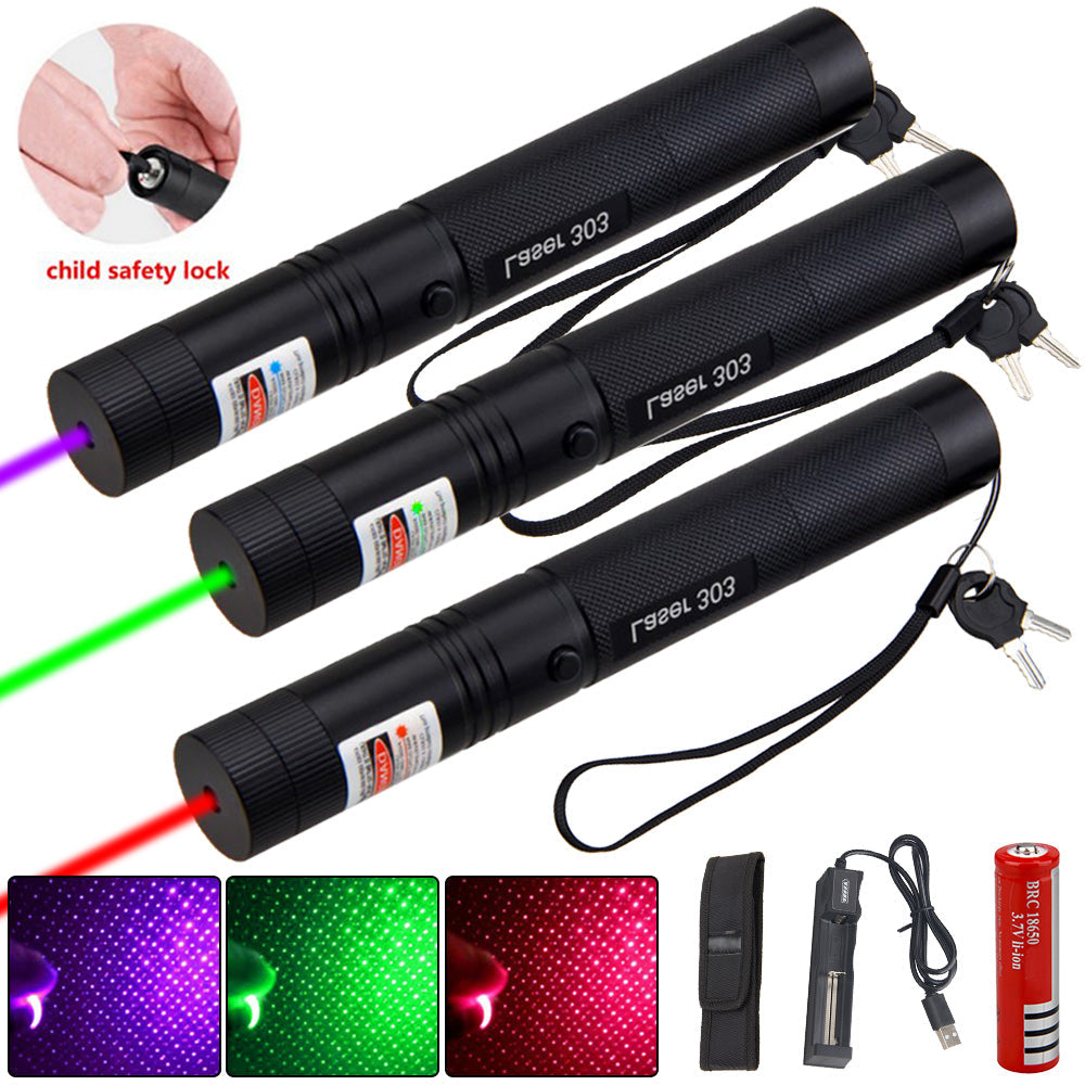 High Power Rechargeable USB Laser Pointer